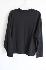 Starting Point Black Sweatshirt | XL
