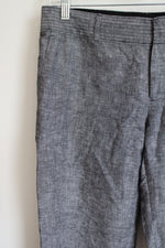 Banana Republic Martin Fit Gray Linen Pants | 6