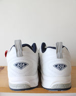 NEW New Balance 608 White & Blue Cross Trainers | 13 Wide