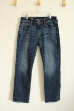 American Eagle Medium Wash Air Flex Straight Jeans | 30x30