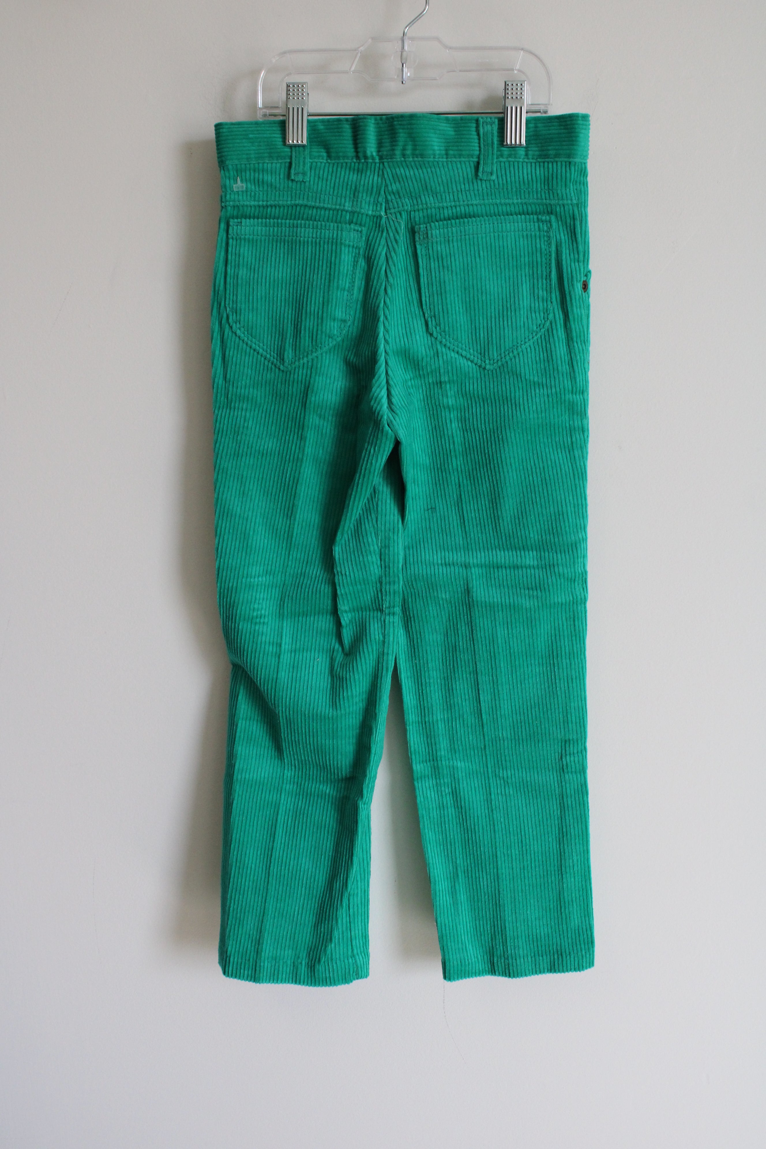 Vintage NEW Charlies Slim Fit Green Corduroy Pants | 7
