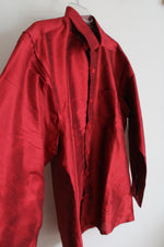 Axotics Vintage Red Button Down Shirt | 42