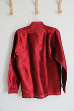 Axotics Vintage Red Button Down Shirt | 42
