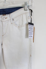 NEW True Religion Casey Low Rise Super Skinny Hand Painted Jeans | 25