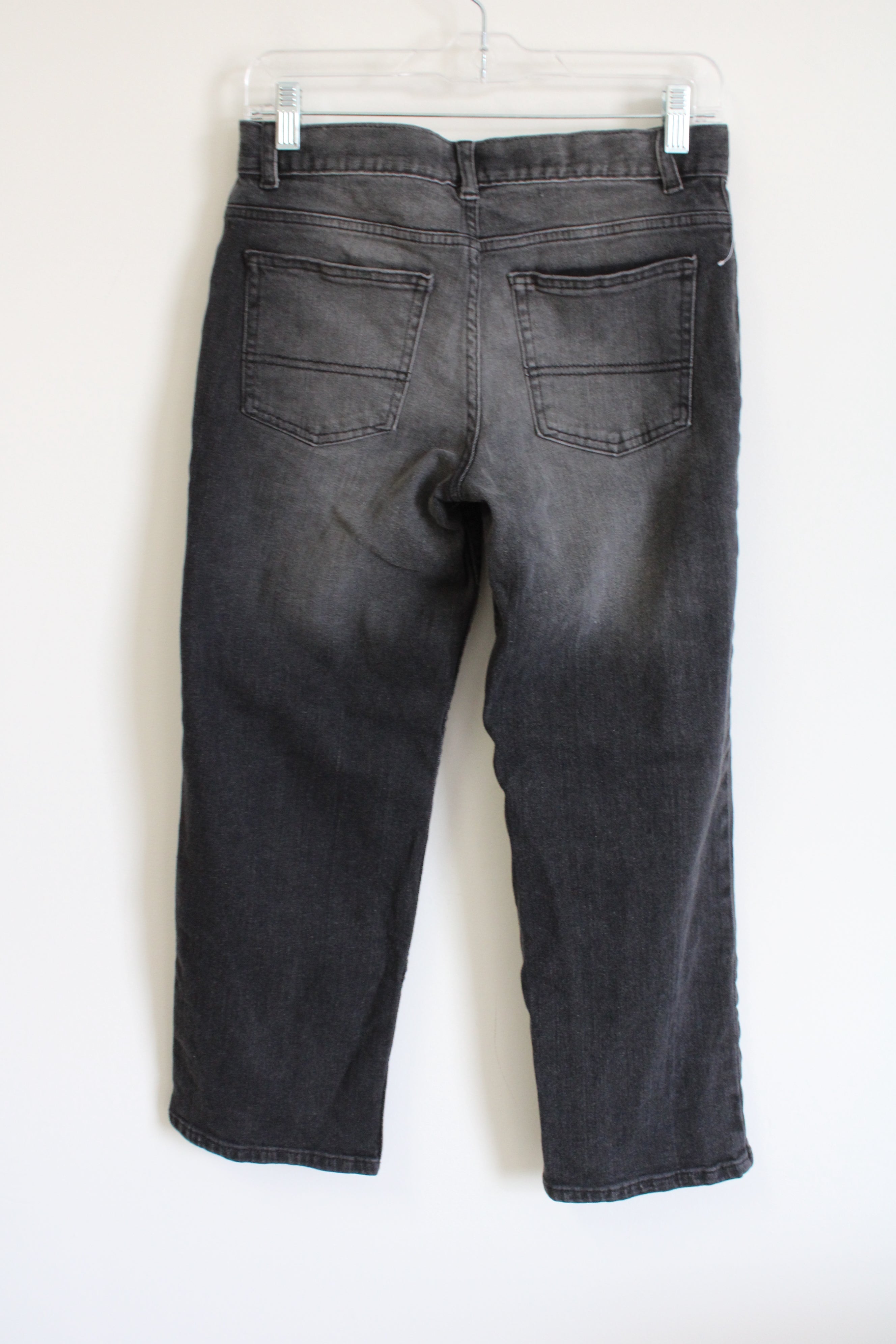 【WONDER WONDER】Sander Black Wash Wide Denim Pants ADSB PATCH SPRAY WASHED WIDE LEG JEANS apa816m(BLACK