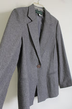 Harve Benard Gray Wool Blazer | 12