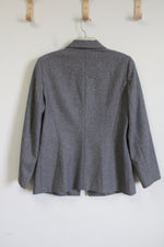 Harve Benard Gray Wool Blazer | 12