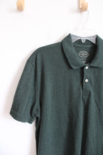 St. John's Bay Dark Green Legacy Polo Shirt | L