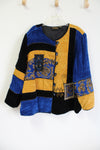 Vintage Allure Blue Gold Jacket | 22/24