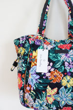 NEW Vera Bradley Happy Blooms Glenna Satchel
