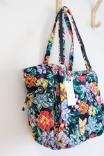 NEW Vera Bradley Happy Blooms Glenna Satchel