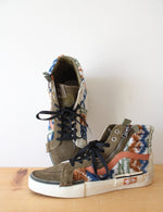 Vans Sk-8-Hi Reissue Cap Mixed Textile Sneakers | 8.5M/10W