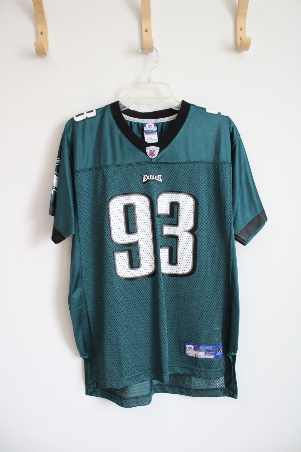 NFL Reebok Philadelphia Eagles #93 Kearse Jersey Shirt | Youth XL (18/20)