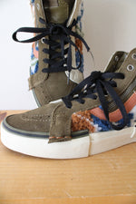 Vans Sk-8-Hi Reissue Cap Mixed Textile Sneakers | 8.5M/10W