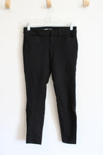 Old Navy Black Pixie Built-In-Sculpt Stretchy Pants | 0