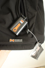 NEW Ansai Black Mobile Warming Heated Soft shell Vest with Battery Pack | 3XL
