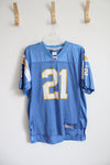 NFL Reebok Los Angeles Chargers #21 Tomlinson Jersey Shirt | Youth XL (18/20)