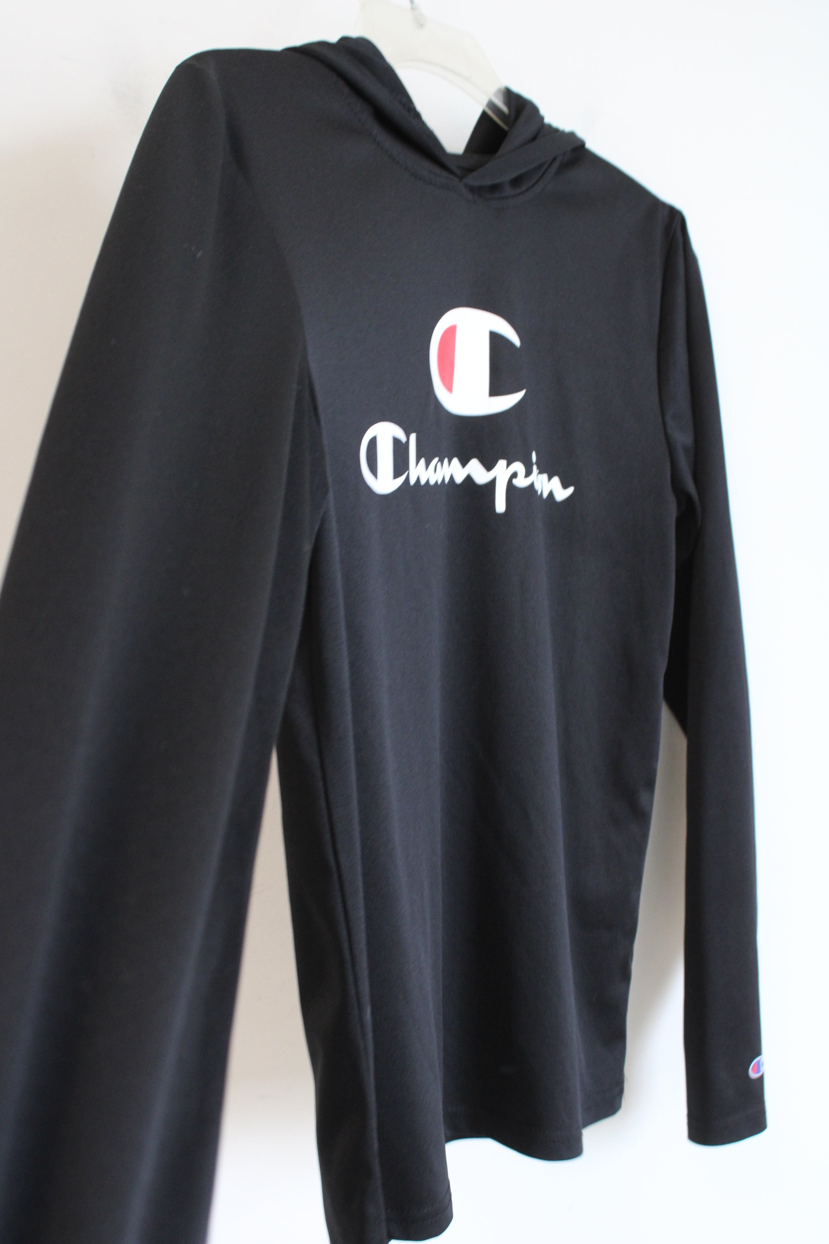 Champion Black Lightweight Hoodie | XL