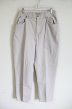 Vintage Liz Claiborne Lizwear Tan Denim Mom Jeans | 14