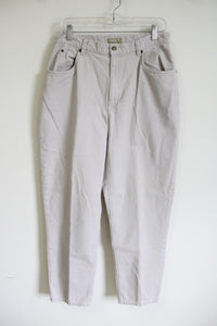 Vintage Liz Claiborne Lizwear Tan Denim Mom Jeans | 14