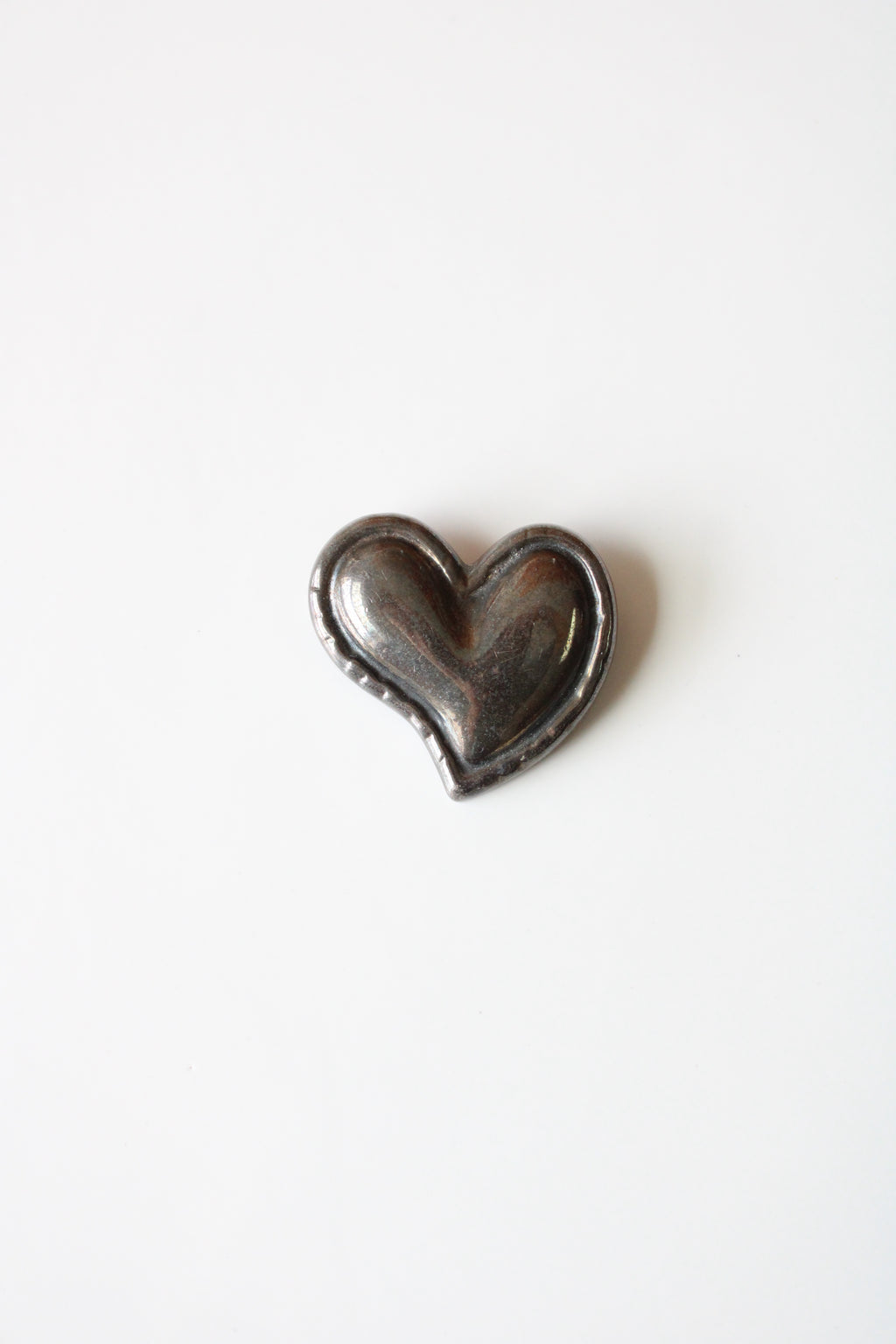 Sterling Silver Heart Pin