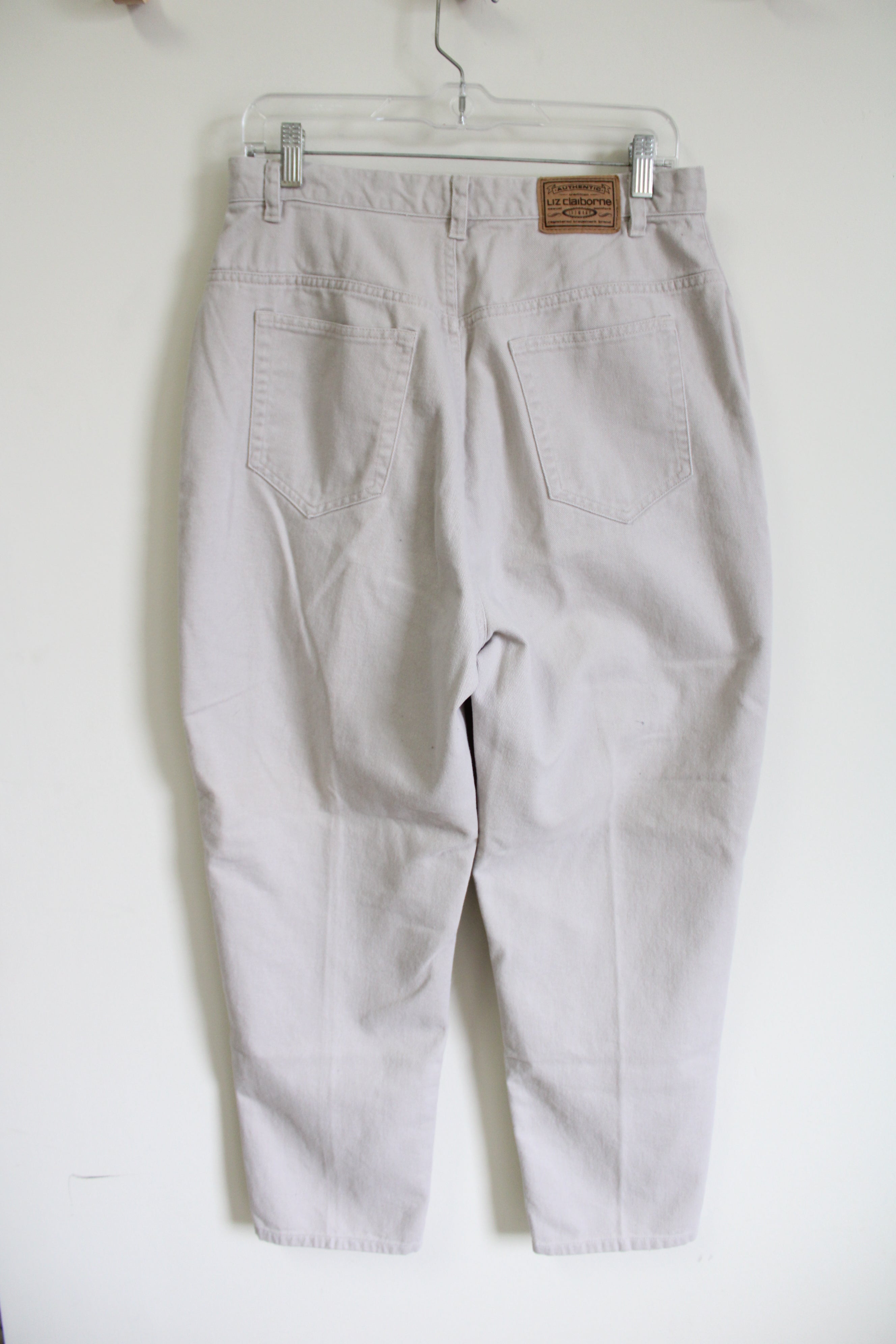 Vintage Liz Claiborne Lizwear Tan Denim Mom Jeans | 14