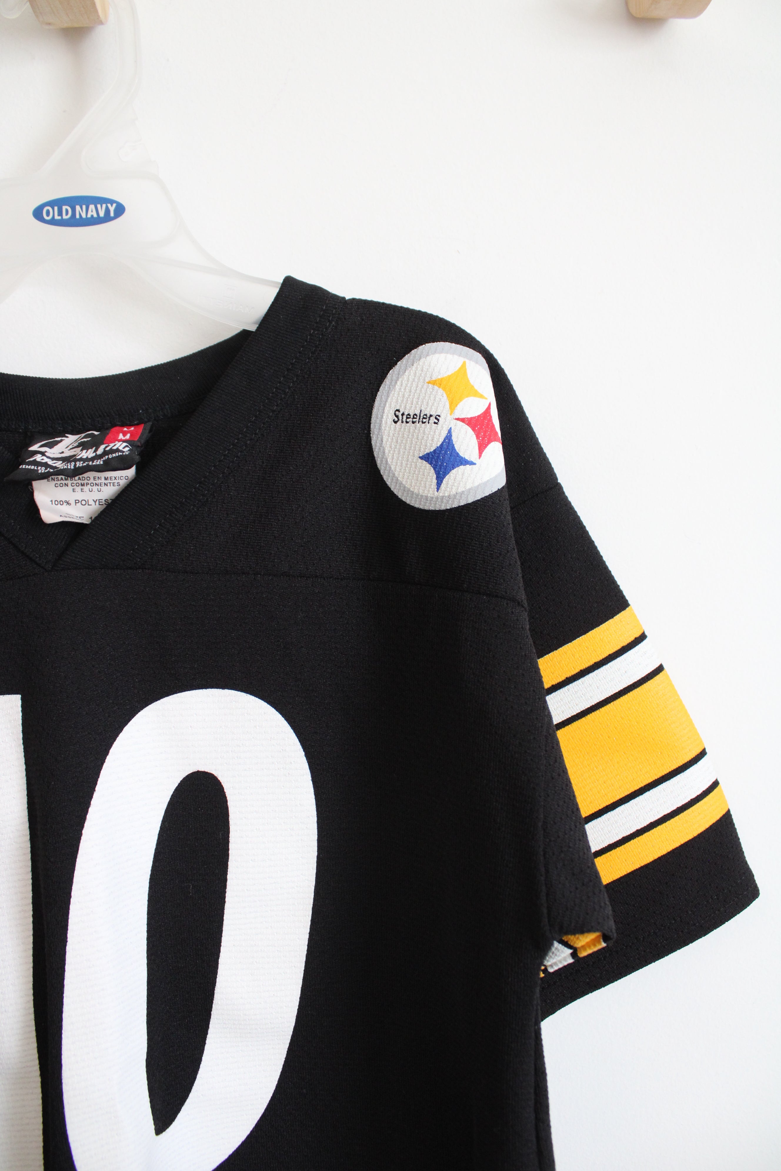 Logo Athletic Pittsburgh Steelers #10 Stewart Jersey Shirt | M