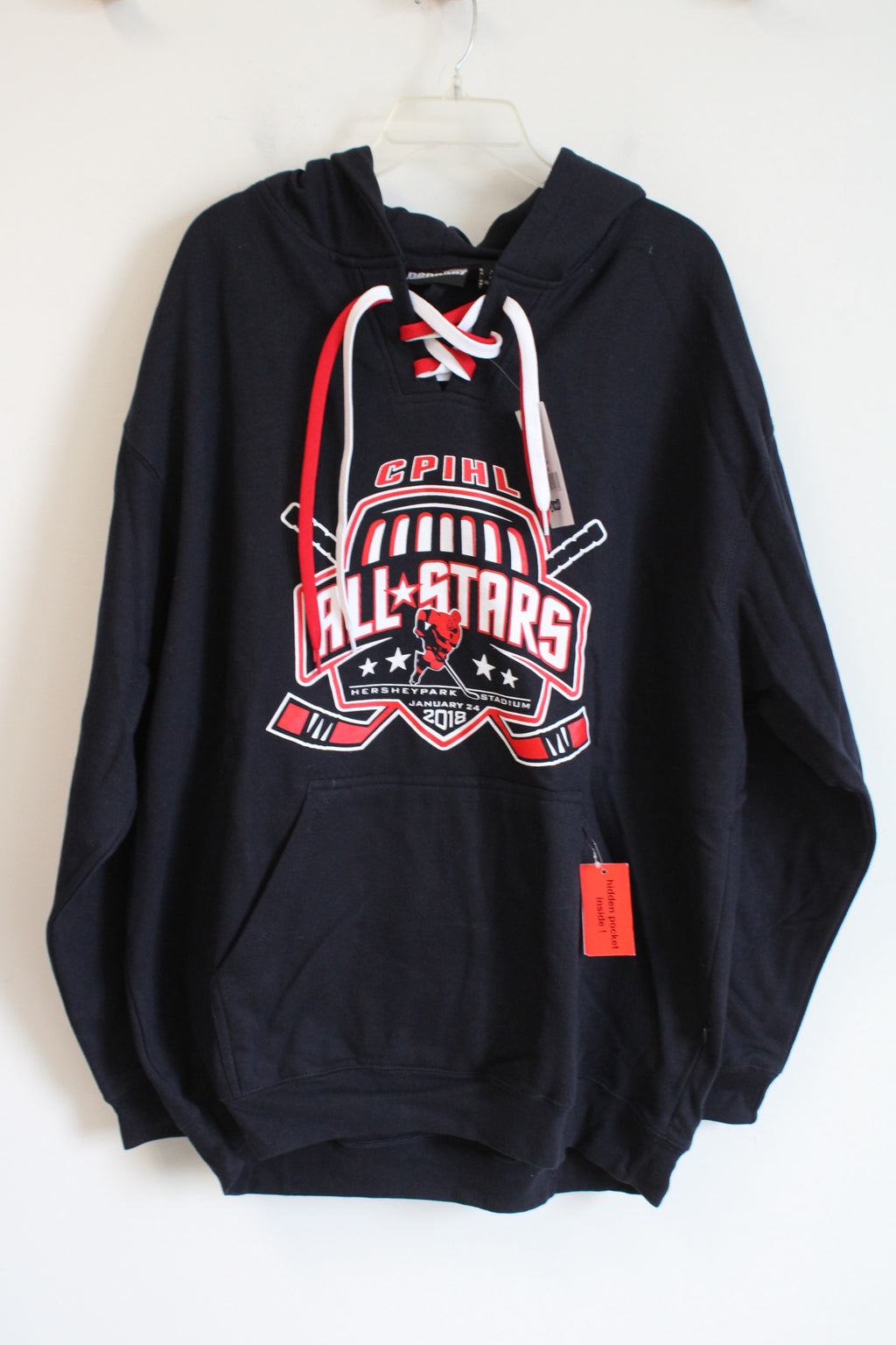NEW Pennant CPIHL All Star Hersheypark Stadium January 2018 Black Hoodie | 2XL