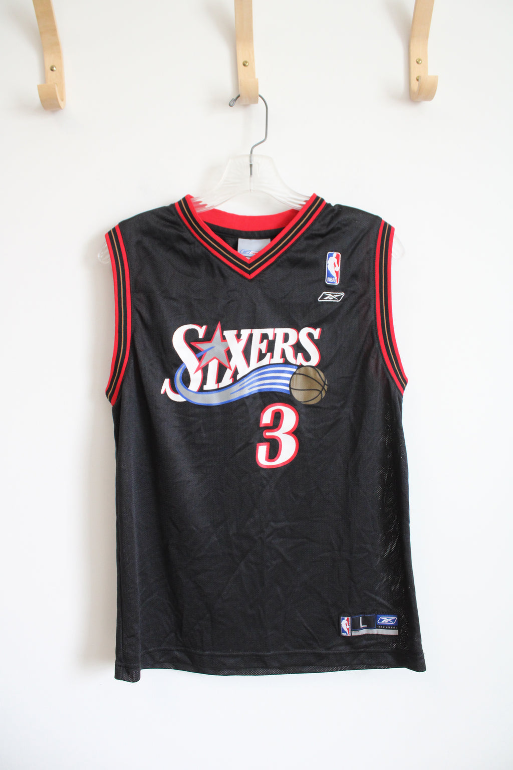 Reebok Sixers #3 Iverson Jersey Tank | Youth L (14/16)