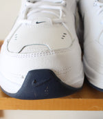 Nike Air Monarch White & Blue Sneakers | Size 13