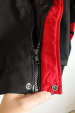 Vintage Winston by Swingster Black and Red Embroidered NASCAR Bomber Jacket | L