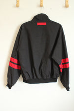 Vintage Winston by Swingster Black and Red Embroidered NASCAR Bomber Jacket | L