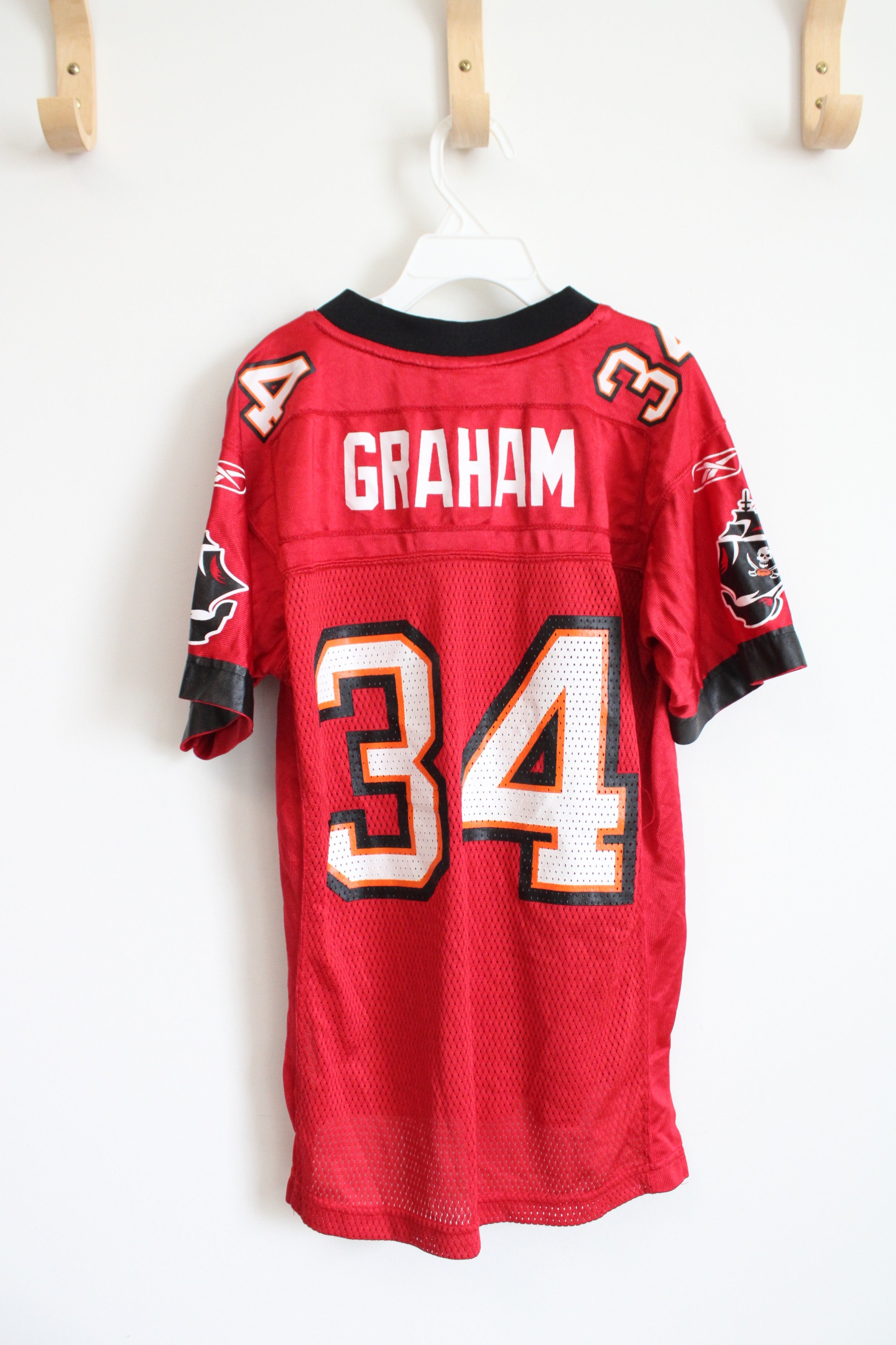 NFL Reebok Tampa Bay Buccaneers #34 Graham Jersey Shirt | Youth S