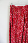 Old Navy Red Embroidered Long Sleeved Boho Style Dress | XXL