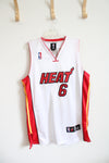 NBA Adidas Miami Heat #6 James Jersey Tank | 48