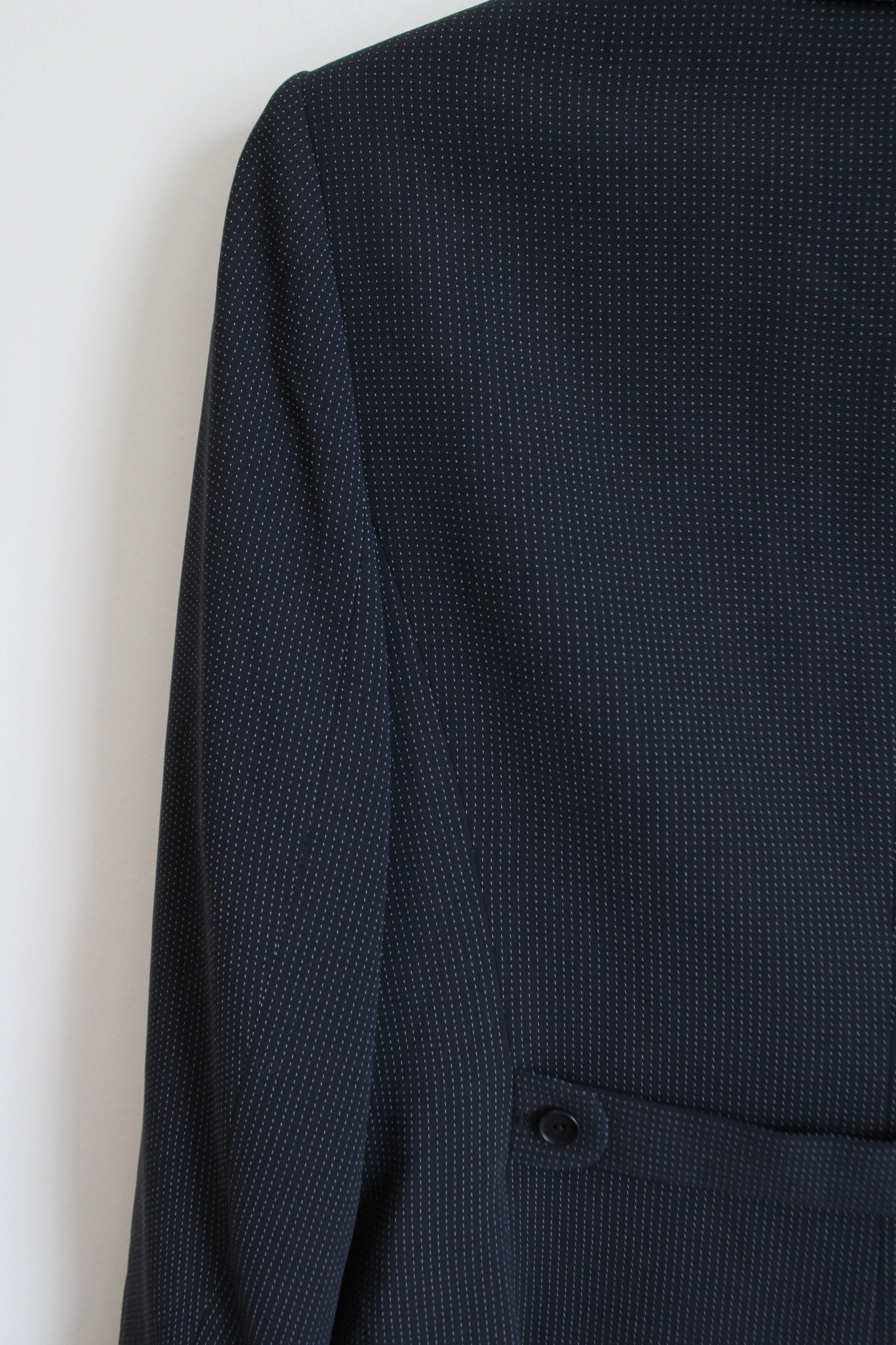 Carrows Marshel Minn. Gray Striped Blazer | 44S