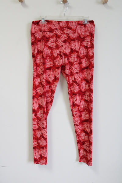 LuLaRoe Red Heart Leggings  Tall & Curvy – Jubilee Thrift