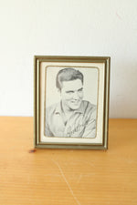 Autograph Printed Framed Elvis Presley Photograph