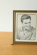 Autograph Printed Framed Elvis Presley Photograph