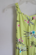 SO Yellow Tropical Dress | Youth XL (14/16)