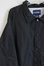 Puritan Black Windbreaker Jacket | 3XL