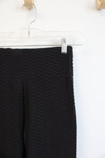 NEW LA Society Black Textured Leggings | S