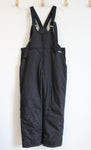 Ski Gear Black Bib Snow Pants | M