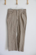 Riders Tan Bootcut Pants | 10 Petite