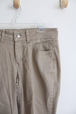 Riders Tan Bootcut Pants | 10 Petite