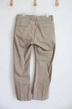 Riders Tan Bootcut Pants | 10 Petite