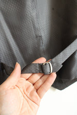 NEW Alfani Gray Herringbone Button Front Suit Vest | 38