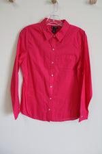 Gap Boyfriend Got Pink Button Down Shirt | S
