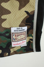 Mitchell & Ness Men's David Robinson San Antonio Spurs Woodland Camo Mesh Swingman Jersey | XL