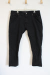 Lee Slim Straight Black Pants | 38X30